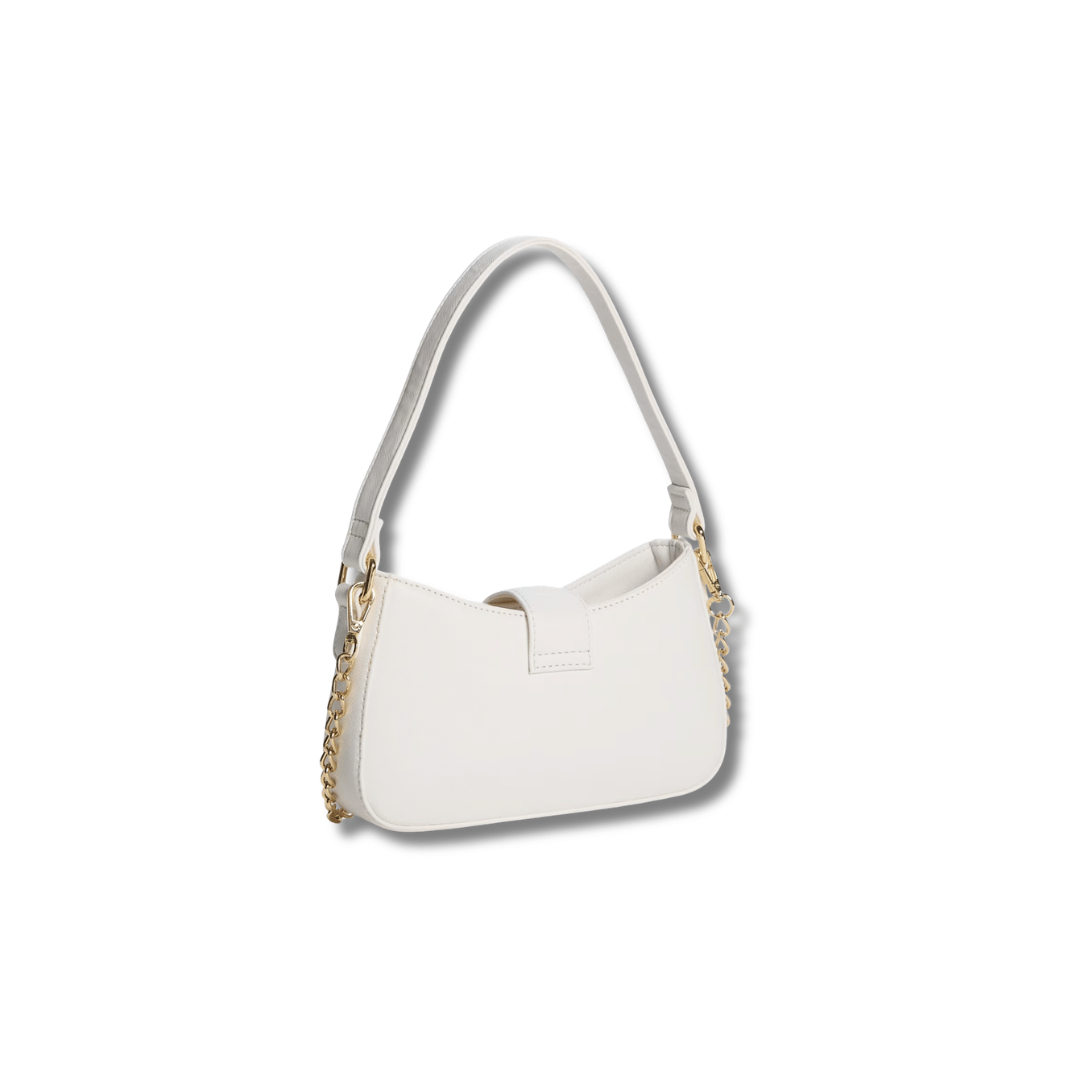GUESS Sabrina Mini Shoulder Bag White