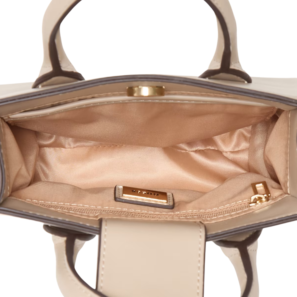 GUESS Irvington Mini Tote Latte