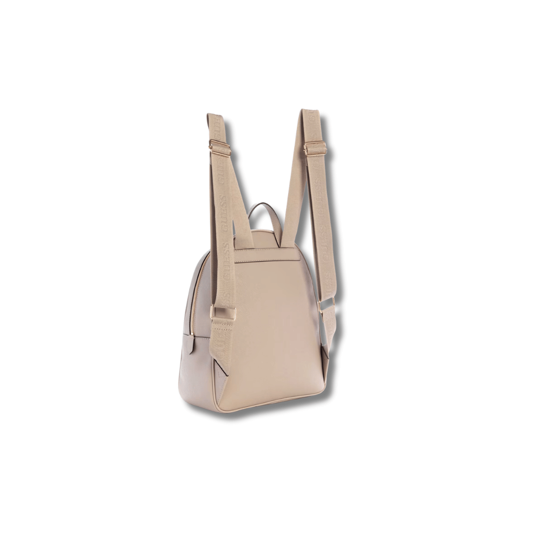GUESS Veeda Logo Backpack Taupe
