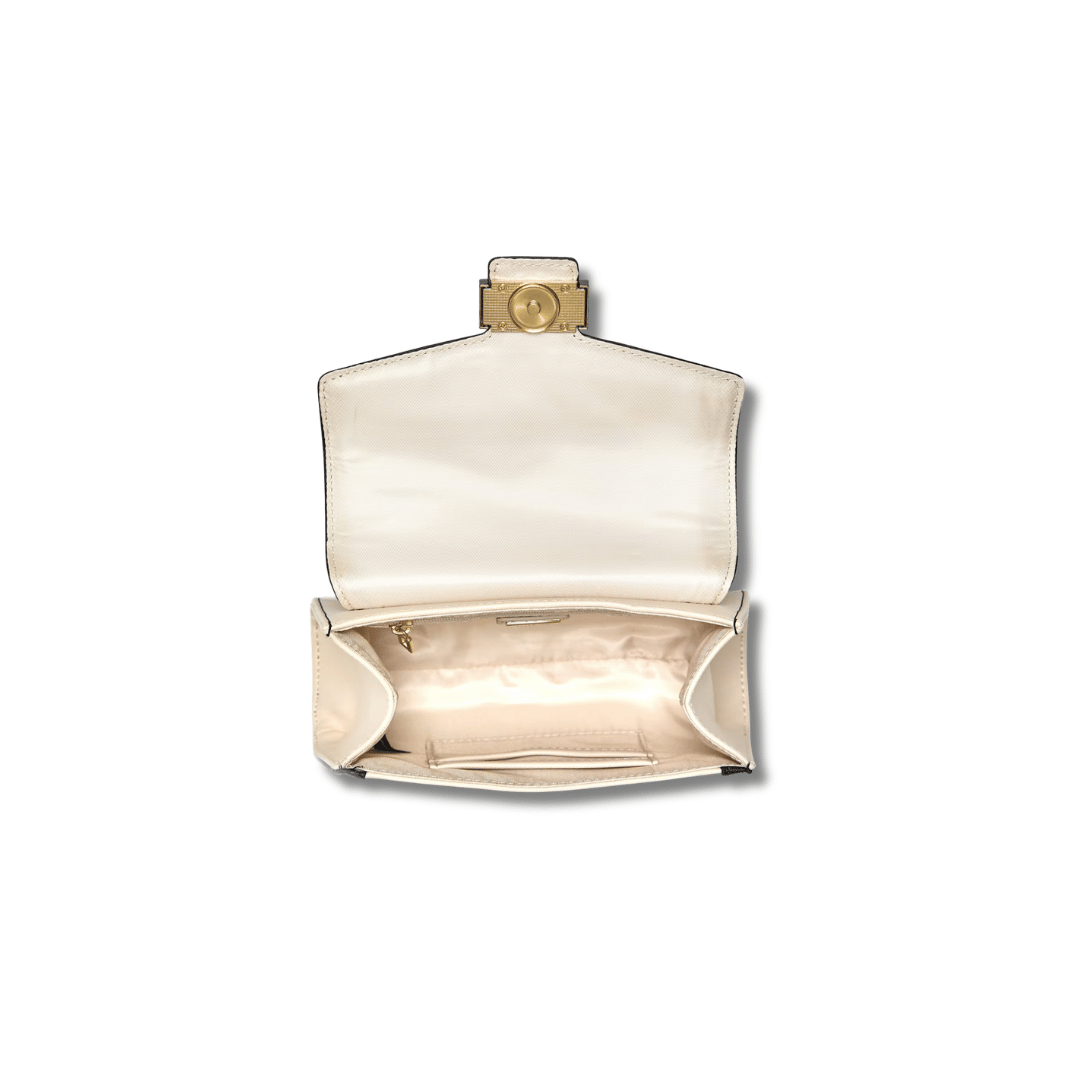 GUESS SABRINA TOP-HANDLE MINI BAG STONE