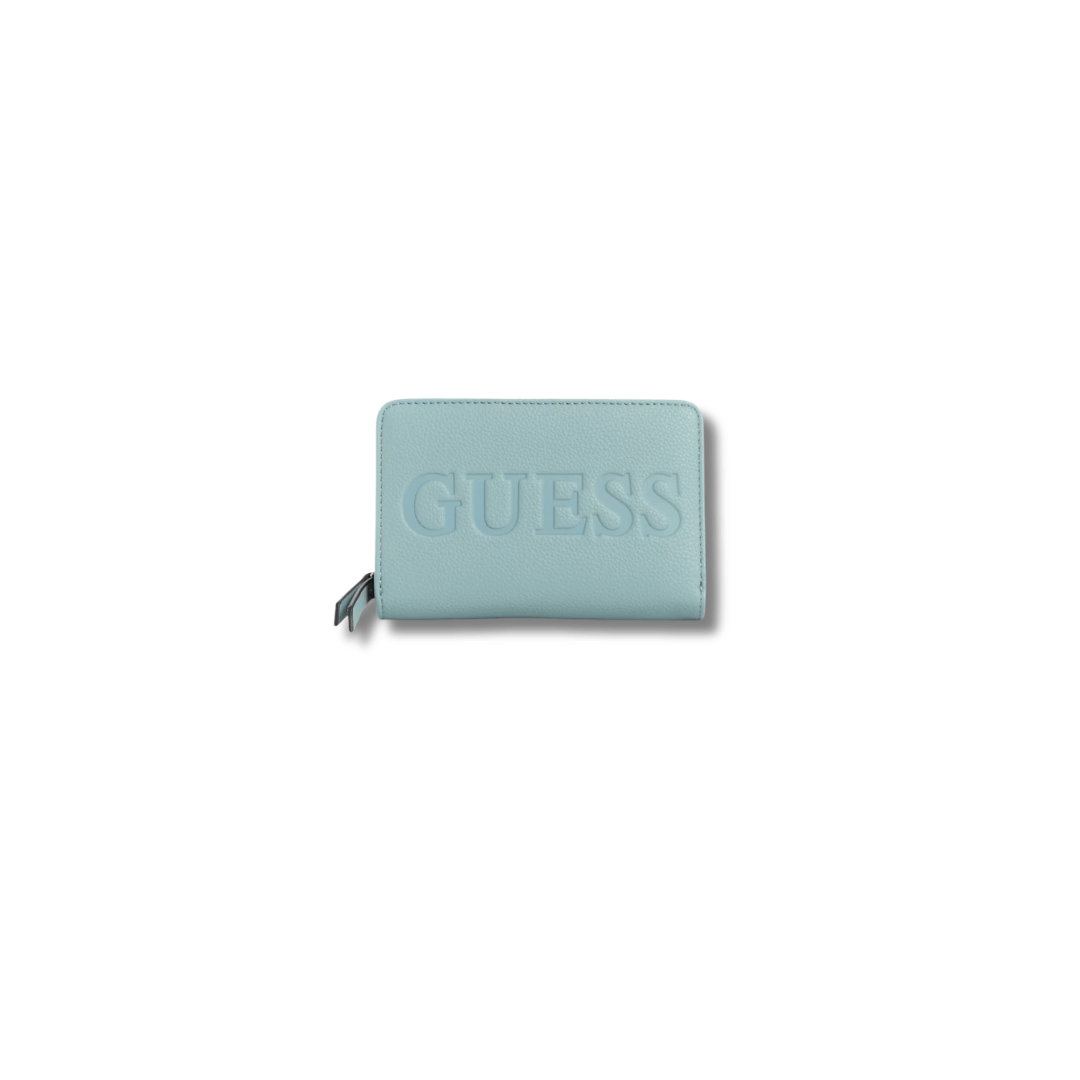 GUESS Rosse French Wallet Pale Denim