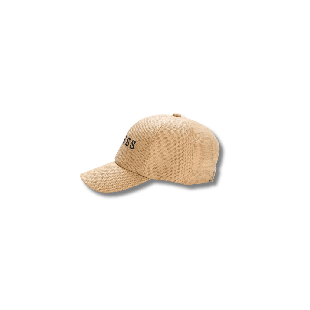 GUESS Raffia Logo Baseball Hat