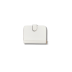 GUESS Jennice Fold-Over Zip Wallet Milk