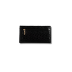 Guess Estonia Quilted Gshine Slim Clutch Wallet Black