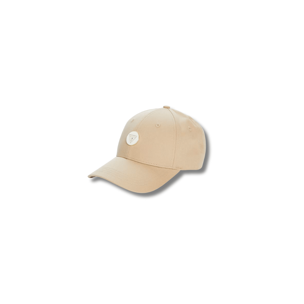 GUESS Enamel Baseball Hat Tan