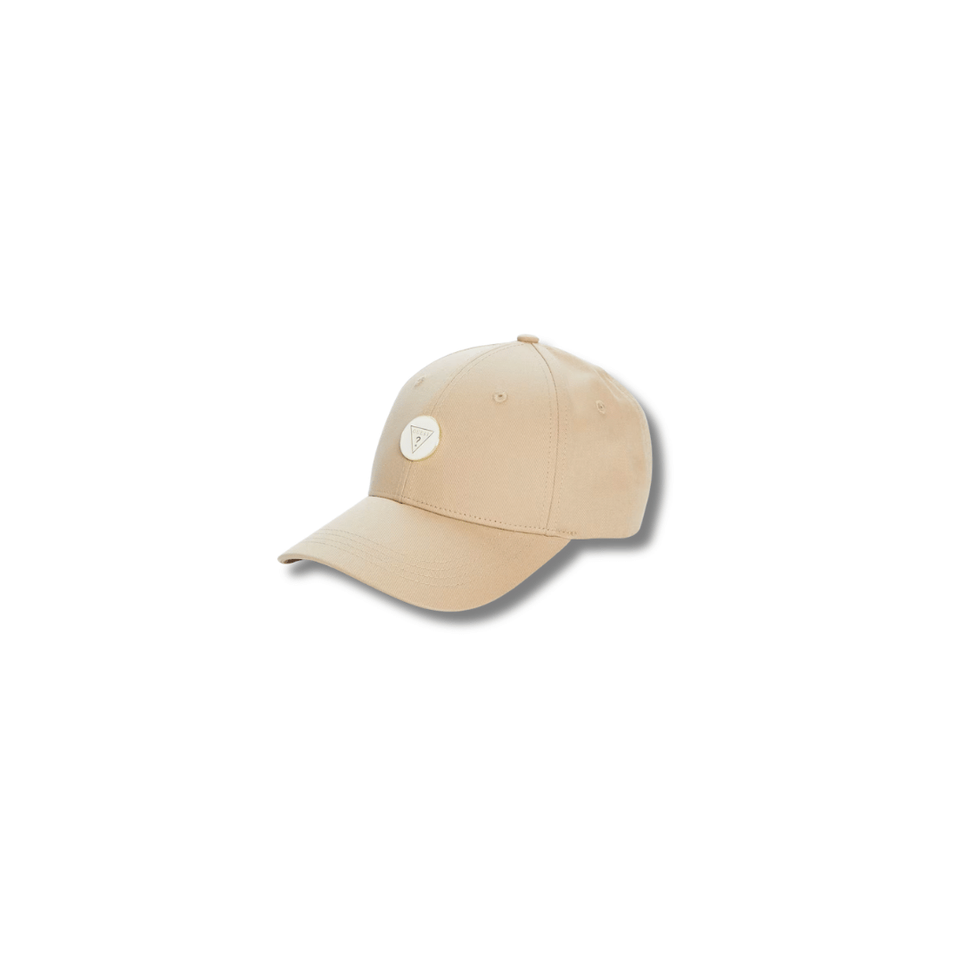 GUESS Enamel Baseball Hat Tan