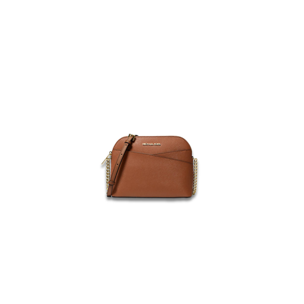 Michael Kors Jet Set Travel Dome Medium Crossbody Bag Luggage