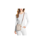 Michael Kors Jet Set Travel Medium Logo Crossbody Bag Vanilla